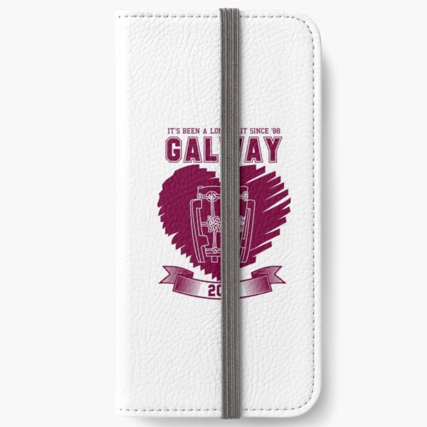 All Ireland Hurling Champions: Galway (White/Maroon) iPhone Wallet