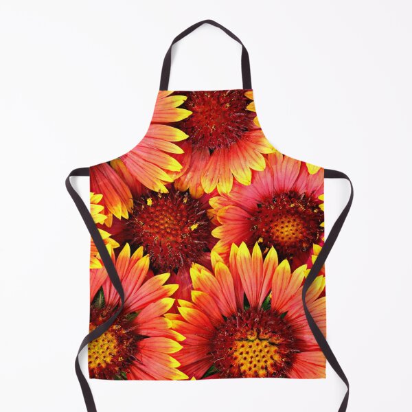 Artikelvorschau, Orange Sonnenblume mit Blumenhintergrund entworfen und verkauft von PerezStoreArt.