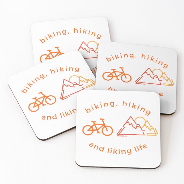 Item preview, Biking, Hiking and Liking Life designed and sold by Thewelllife.