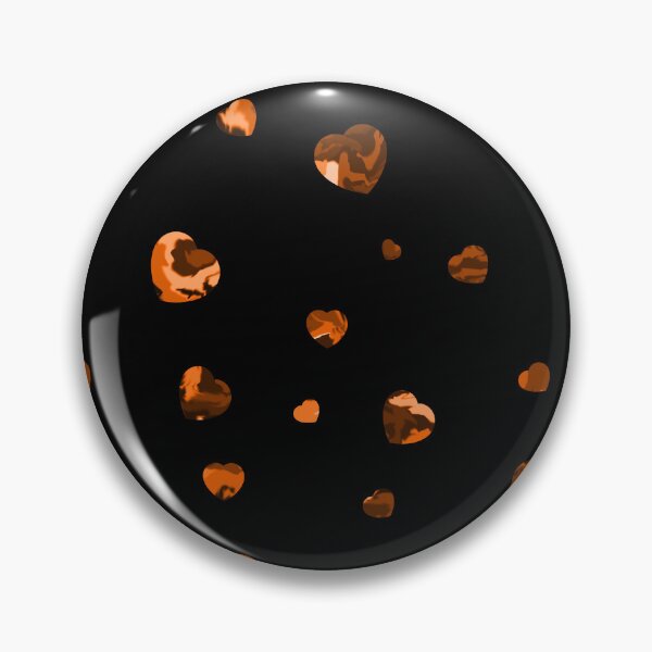 Item preview, Chaotic Hearts, Dapple Series - Orange designed and sold by StephOBrien.