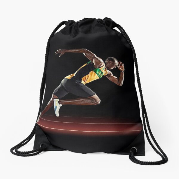 Usain Bolt Drawstring Bag