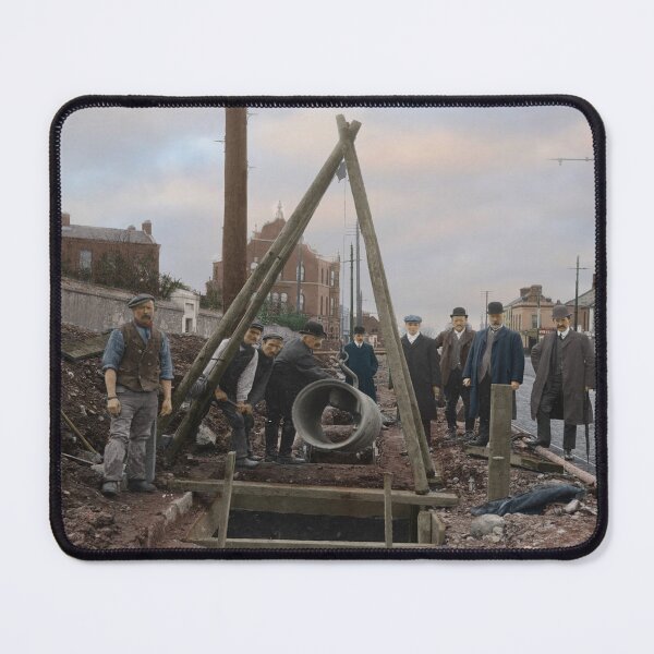 Item preview, Road Works in Terenure, Dublin, Ireland, 1900. designed and sold by Marc Redmond.