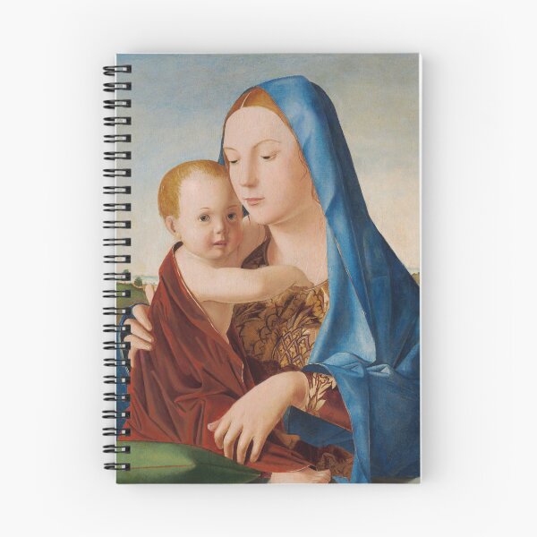 Item preview, Madonna and Child | Antonello da Messina | 1475 Renaissance Baby Jesus Gospel Biblical Art designed and sold by CJET.