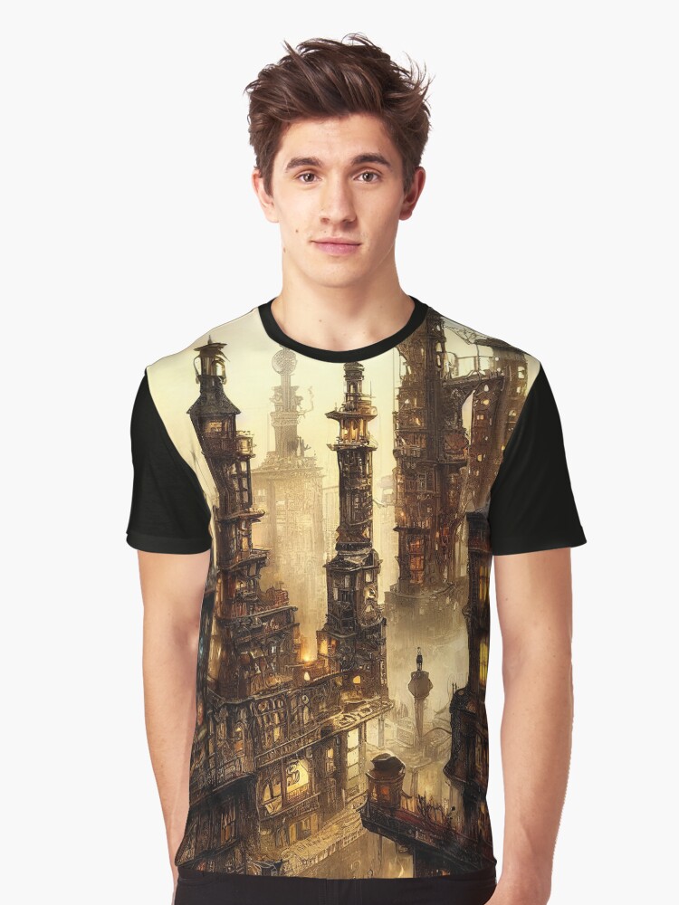 Steampunk landscape 14