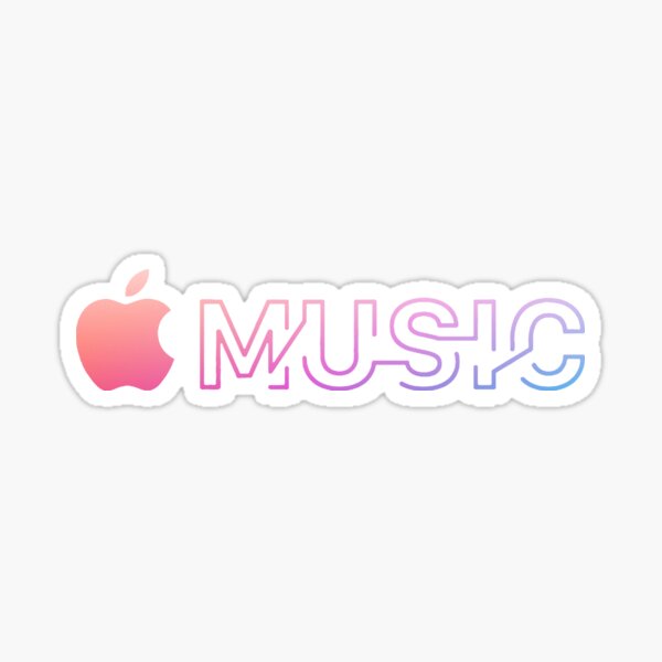 Apple Music Stickers Redbubble