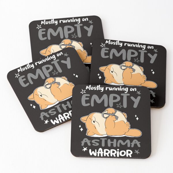 Item preview, Mostly running on Empty Asthma Warrior designed and sold by ElizabethS809.