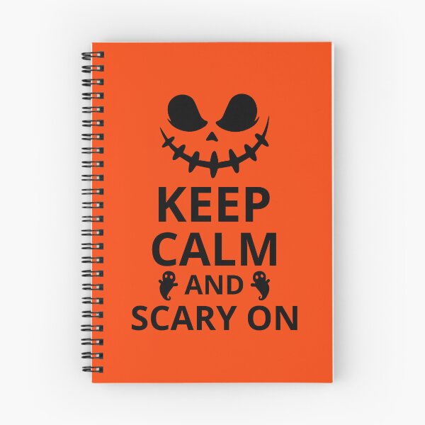 Item preview, Keep Calm And Scary On. Halloween Quote, Halloween Theme, Spooky Vibes designed and sold by DesignHouse07.