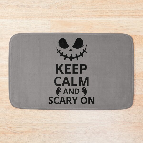 Item preview, Keep Calm And Scary On. Halloween Quote, Halloween Theme, Spooky Vibes designed and sold by DesignHouse07.