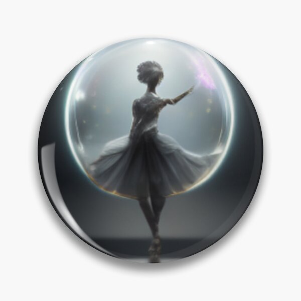 Item preview, MerchHaus - Celestial Prima Ballerina Dancing With Crystal Ball Design  designed and sold by MerchHaus.