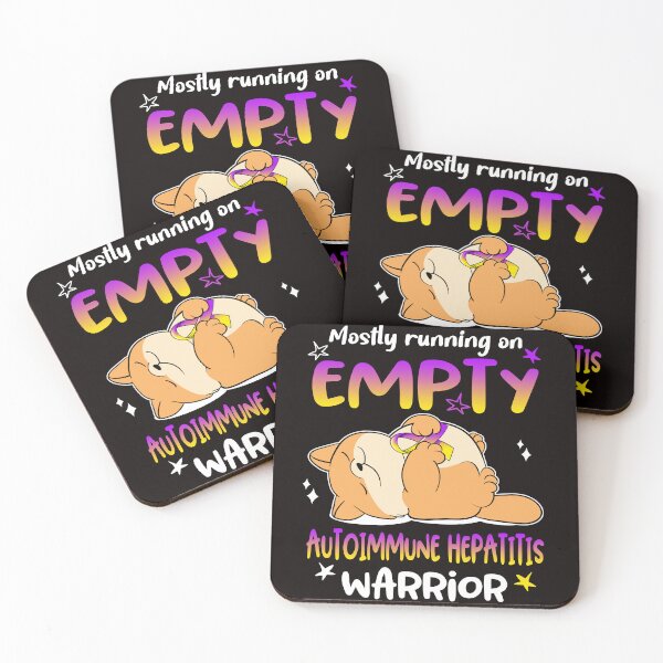 Item preview, Mostly running on Empty Autoimmune Hepatitis Warrior designed and sold by ElizabethS809.