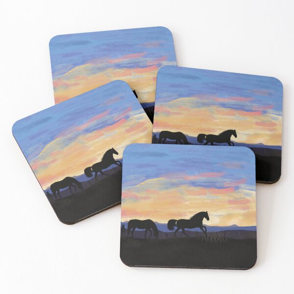 Item preview, Sunset Mustangs designed and sold by SaintsPlace.