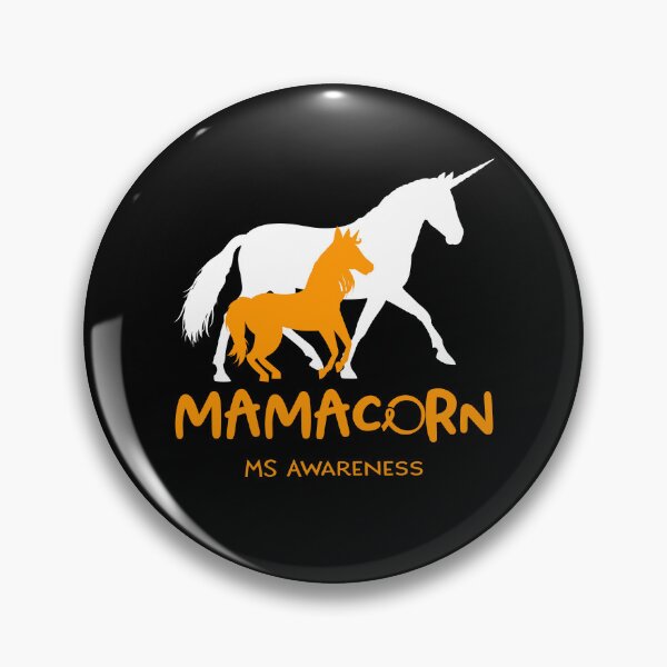 Item preview, MS Awareness Mama Unicorn Mamacorn Support MS Warrior  designed and sold by RunningShop.