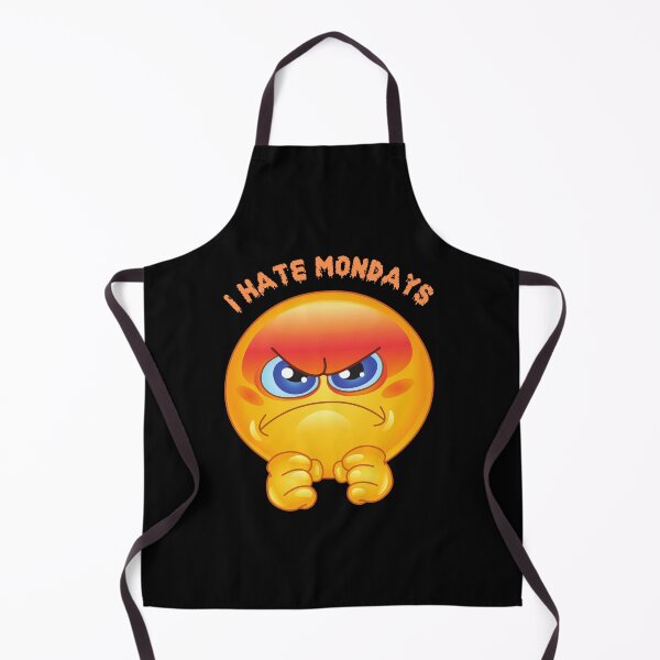 Item preview, I hate mondays emoji designed and sold by The Love Quill.