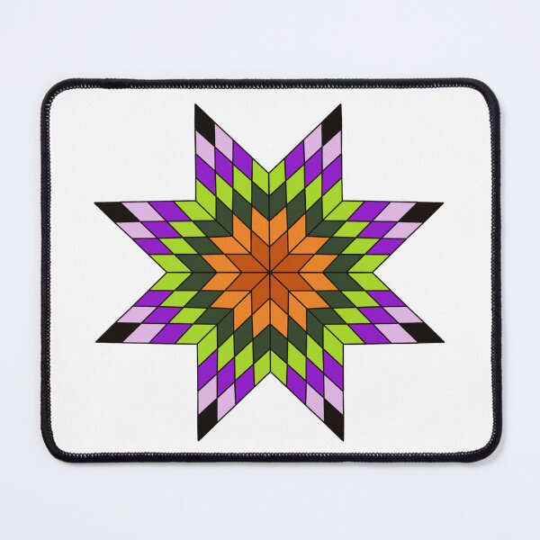 Item preview, Halloween star quilt pattern designed and sold by Niibidoon.