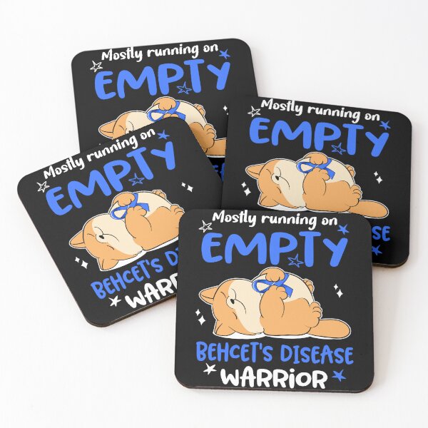 Item preview, Mostly running on Empty Behcet's Disease Warrior designed and sold by ElizabethS809.