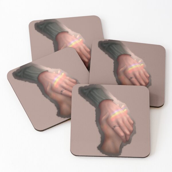 Item preview, Rainbow hand holding  designed and sold by ScoopieWasHere.