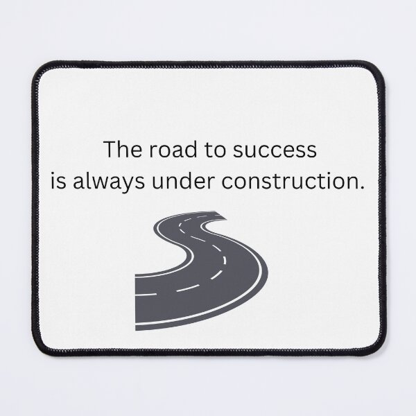 Item preview, The road to success is always under construction.  designed and sold by MuscleCarTs.