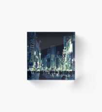 Shibuya-Überquerung Acrylblock