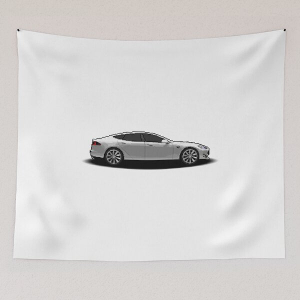 Item preview, Tesla Model S Pixel Car designed and sold by Maria Kirichenko.