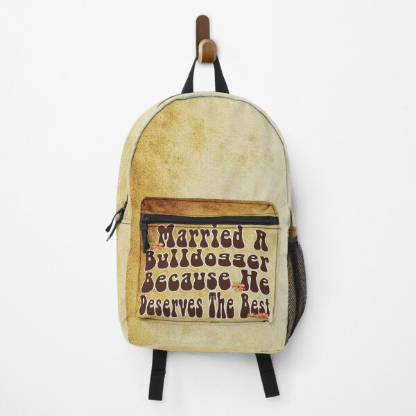 Item preview, I Married A Bulldogger Retro Design In Brown designed and sold by handsoftime2020.