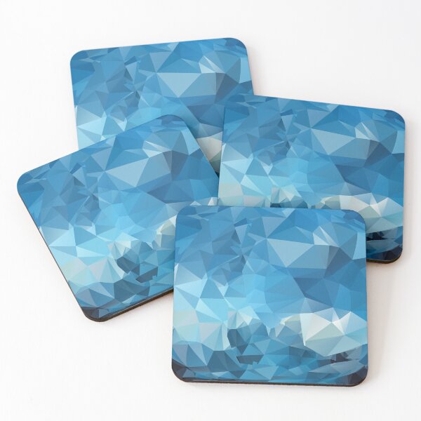 Item preview, The Geometric Water Pattern In Blue designed and sold by Eklectikos.