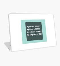 Peppy Humanist Laptop Skin