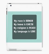 Peppy Humanist iPad Case/Skin