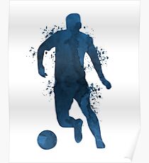 Soccer player Poster