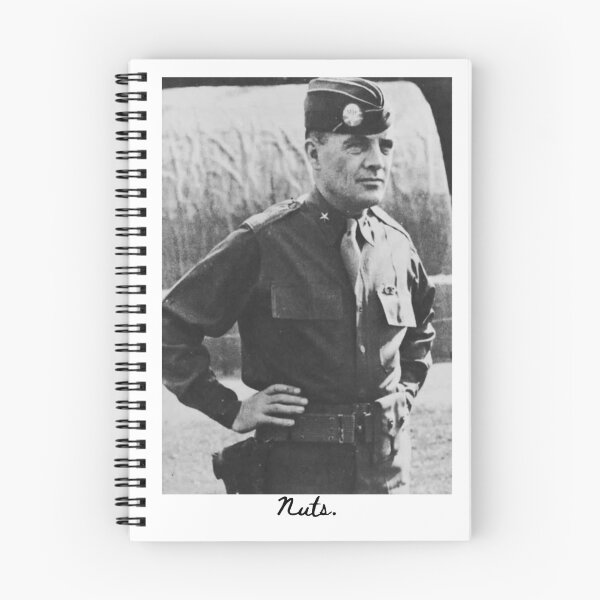Item preview, World War II General Anthony McAuliffe "Nuts" designed and sold by historiansco.