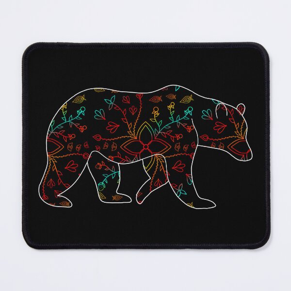 Item preview, Floral Gradient Bear designed and sold by Niibidoon.