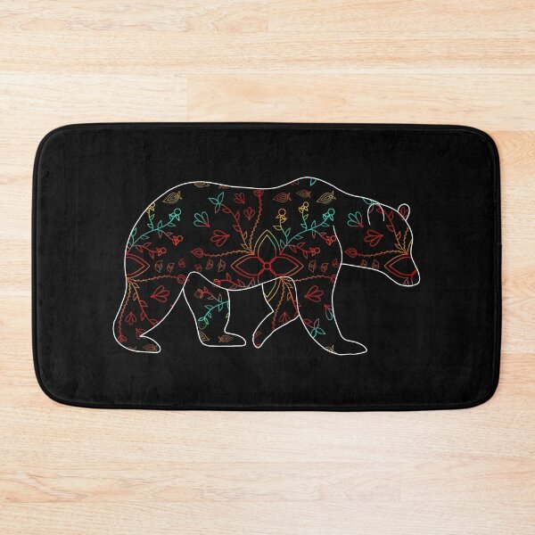 Item preview, Floral Gradient Bear designed and sold by Niibidoon.