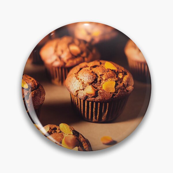 Item preview, Homemade pumpkin muffins, autumn dessert, food photography and illustration designed and sold by SvetlanaSF.