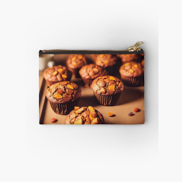 Item preview, Homemade pumpkin muffins, autumn dessert, food photography and illustration designed and sold by SvetlanaSF.