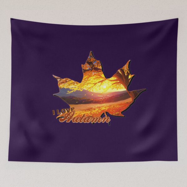 Item preview, LEAVES OF, I LOVE AUTUMN designed and sold by THE AMERICAN TEEVANGELIST.