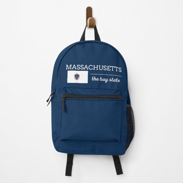 Item preview, MASSACHUSETTS State with Flag designed and sold by philevera.