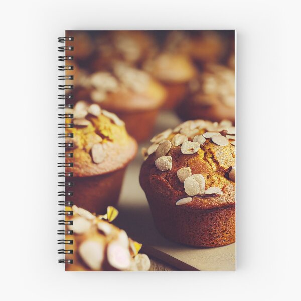 Item preview, Homemade pumpkin muffins, autumn dessert, food photography and illustration designed and sold by SvetlanaSF.