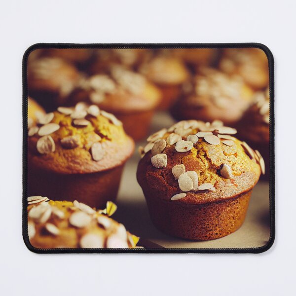 Item preview, Homemade pumpkin muffins, autumn dessert, food photography and illustration designed and sold by SvetlanaSF.
