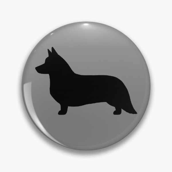 Item preview, Cardigan Welsh Corgi Silhouette designed and sold by Jenn Inashvili.