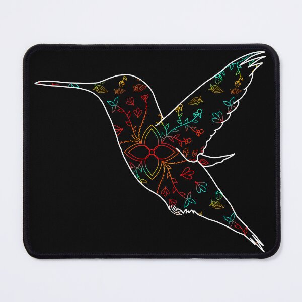 Item preview, Floral Gradient hummingbird designed and sold by Niibidoon.