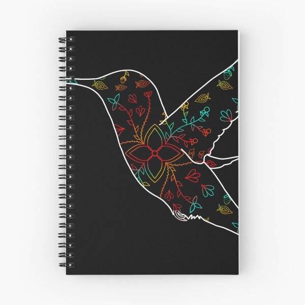 Item preview, Floral Gradient hummingbird designed and sold by Niibidoon.