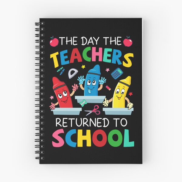 Item preview, The Day The Teacher Returned To School Happy Teacher Cute Crayons designed and sold by koscoscintod42.