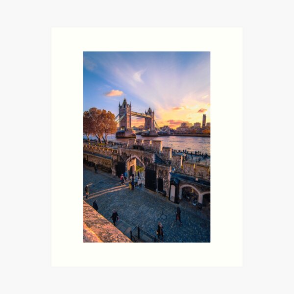 Item preview, Tower Bridge at Sunset designed and sold by MOTBPhotography.