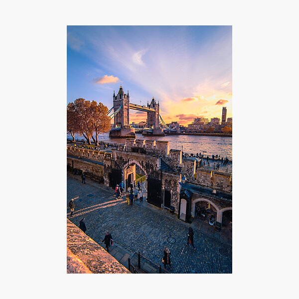 Item preview, Tower Bridge at Sunset designed and sold by MOTBPhotography.