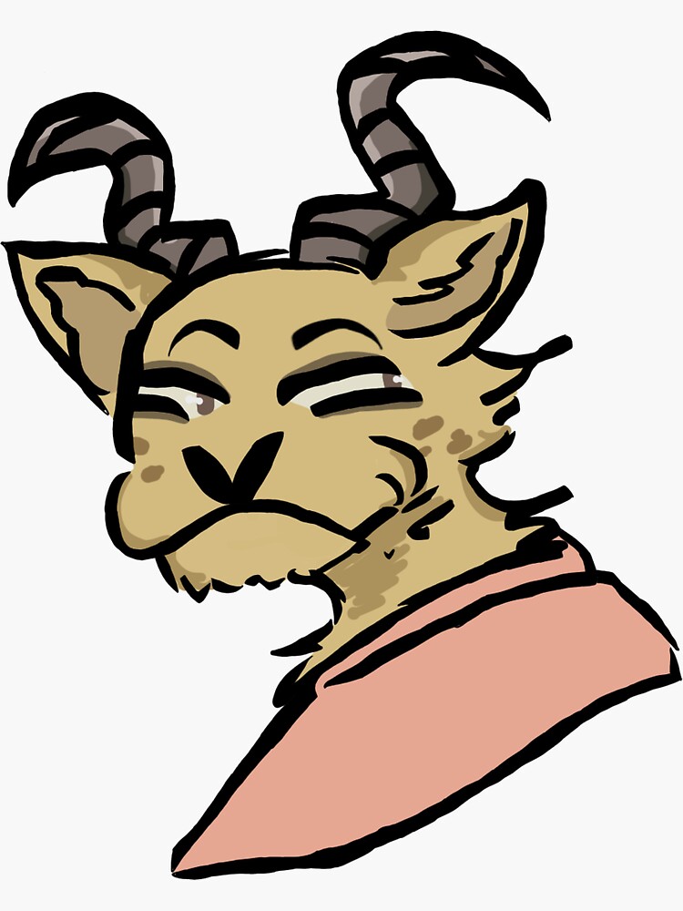 "Melon Beastars" Sticker for Sale by Stinkystinkyrat Redbubble