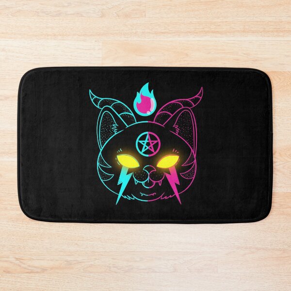 Item preview, Neonpunk Demon Cat designed and sold by Artthree.