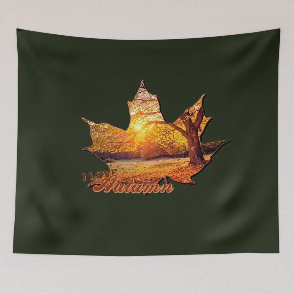 Item preview, LEAVES OF, I LOVE AUTUMN designed and sold by THE AMERICAN TEEVANGELIST.