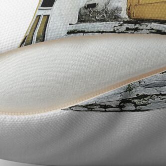 Alternate view of Let the Sunshine In Throw Pillow
