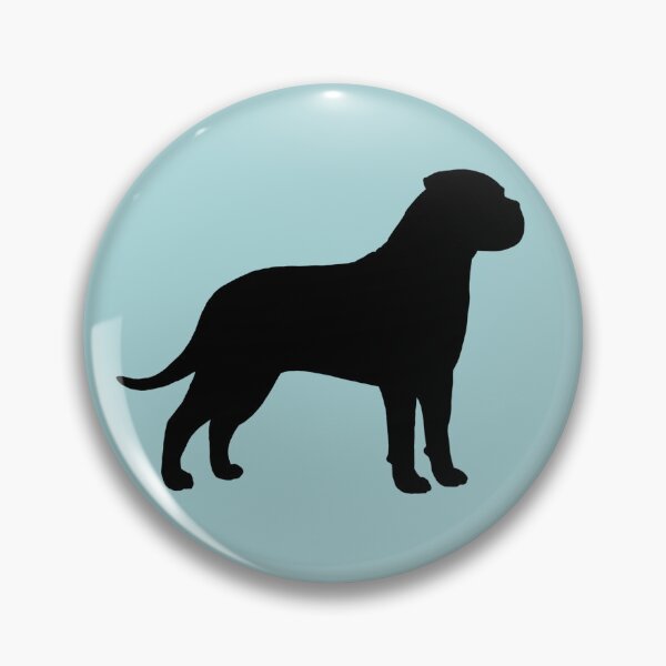 Item preview, Bullmastiff Silhouette(s) designed and sold by Jenn Inashvili.