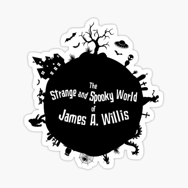 Strange and Spooky World Sticker