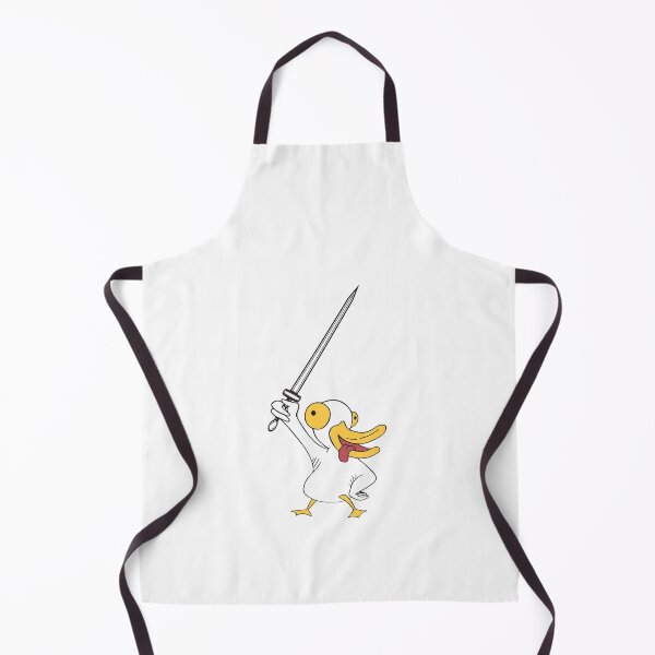 Item preview, Duck With A Sword Funny Cute Face designed and sold by Dolphin Graphic.